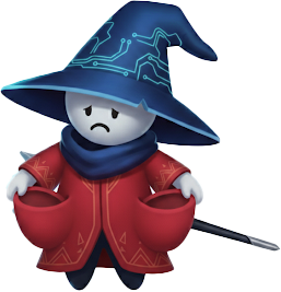 Sad wizard looking for a missing page